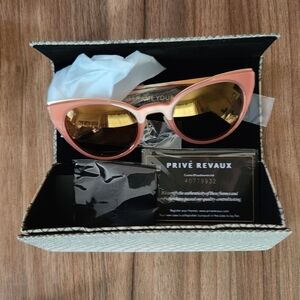 La Vita by Prive Revaux The Emil Rose/Rose Womens Sunglasses
